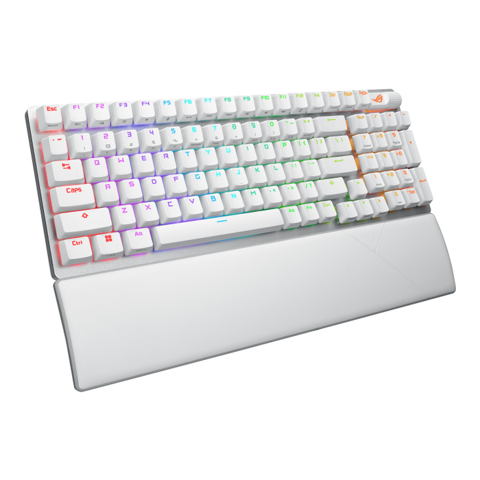 ASUS ROG Strix Scope II 96 Wireless Gaming Keyboard - Moonlight White