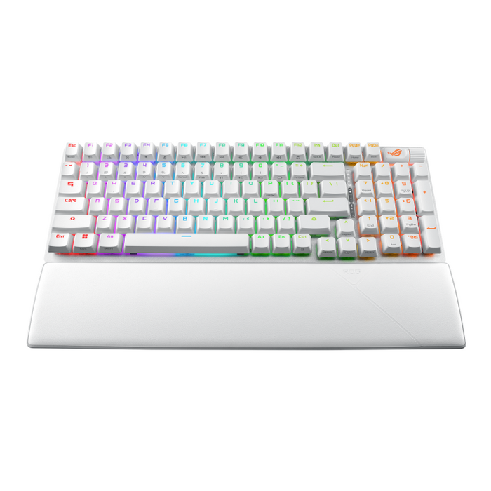ASUS ROG Strix Scope II 96 Wireless Gaming Keyboard - Moonlight White