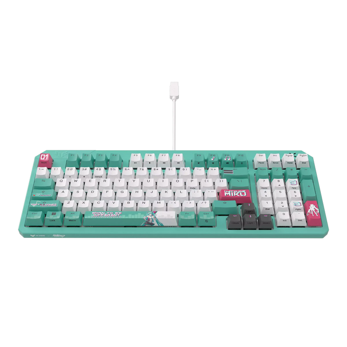 Gaming keyboard ASUS TUF Gaming K3 Gen II Hatsune Miku Edition - Optical Mechanical Switch