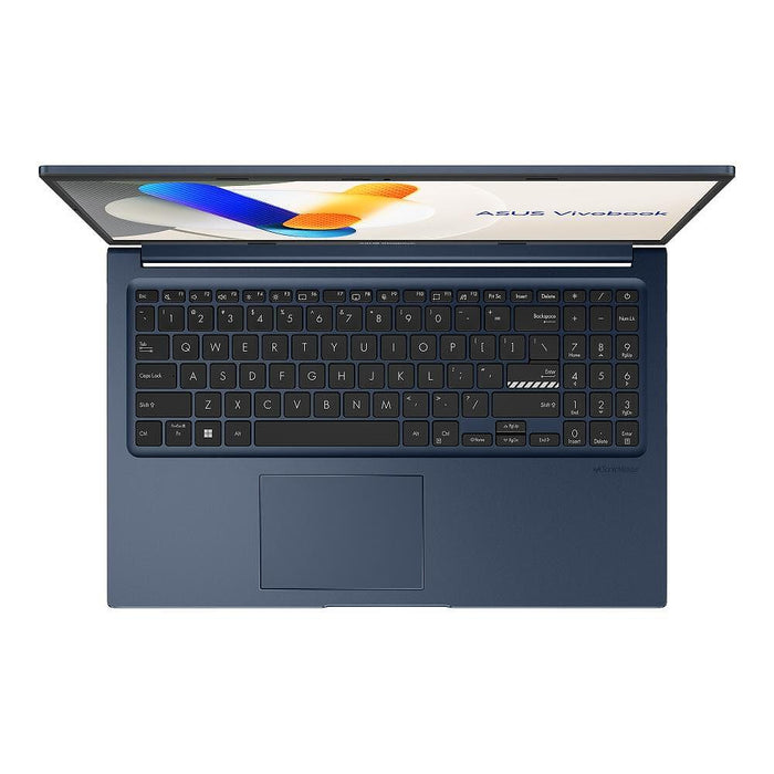 Asus Vivobook X1504VA-BQ2947, Intel 5 120U 1.4 GHz (12MB Cache, up to 5.0 GHz, 10 cores, 12 Threads), 15.6" FHD,(1920x1080),16GB DDR4, SSD 512GB,Backlit Chiclet Keyboard, No OS, Quiet Blue