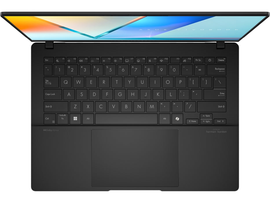Asus Vivobook S S5406SA-QD053W, INTEL LNL Ultra 5 16GB, 14" OLED  WUXGA(WU) (1920X1200)16:10,16GB LPDDR5X ( on BD),512 GB SSD,Backlit Chiclet Keyboard 1-Zone RGB with Num-key, Windows 11, Black+Backpack