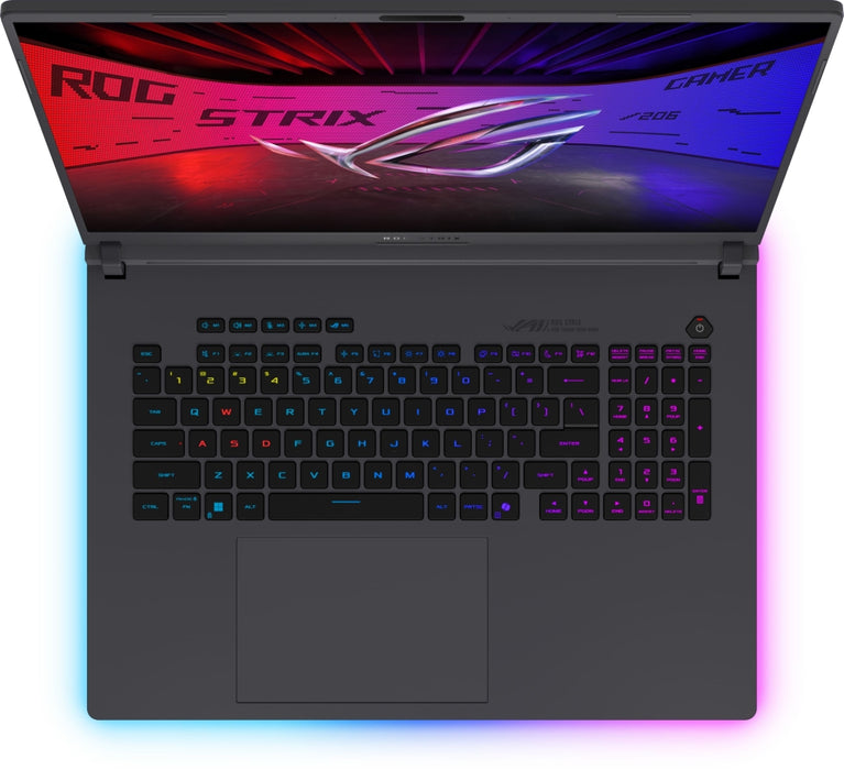 Asus Strix G18 G815LW-SA302 Intel  Ultra 9 ,18.0 WQXGA(2560X1600),16:10 Bend+500nits, AG,240Hz,64GB (2x32GB DDR5-5600), 2TB , RTX 5080  16GB ,Wi-Fi 7 ,Backlit Kbd 1-Zone RGB, NO OS, Eclipse Gray + ROG Backpack