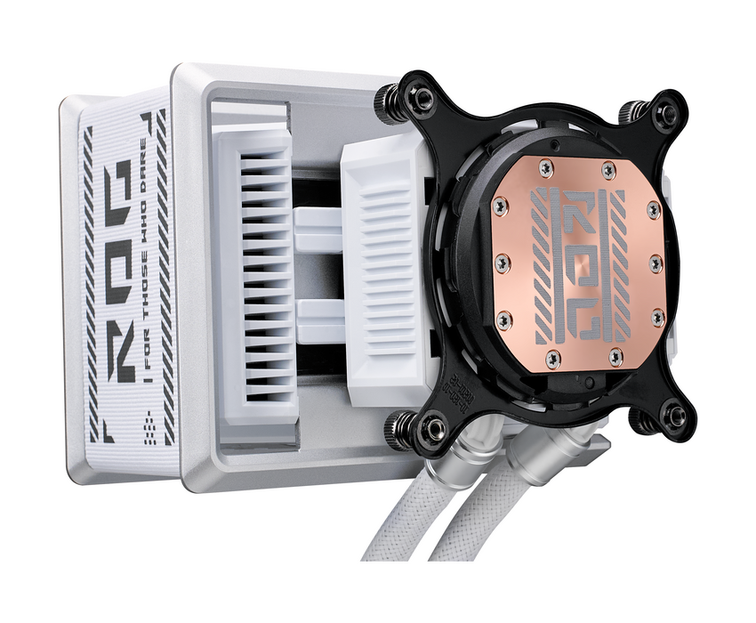 CPU Cooler ASUS ROG Ryuo IV SLC 360 White Edition ARGB 6.67" Curved AMOLED Display