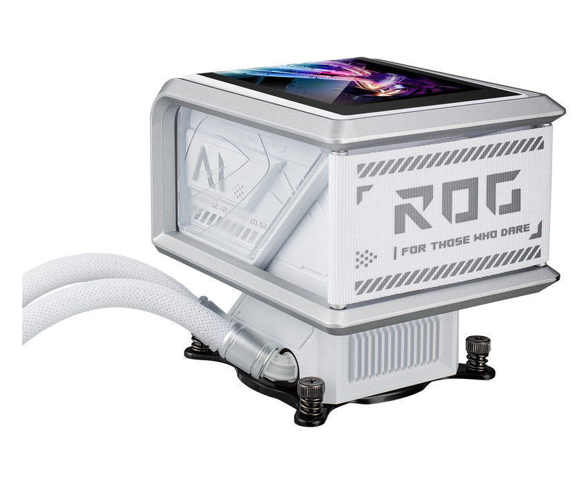 CPU Cooler ASUS ROG Ryuo IV SLC 360 White Edition ARGB 6.67" Curved AMOLED Display