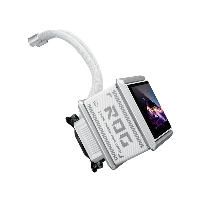 CPU Cooler ASUS ROG Ryuo IV SLC 360 White Edition ARGB 6.67" Curved AMOLED Display