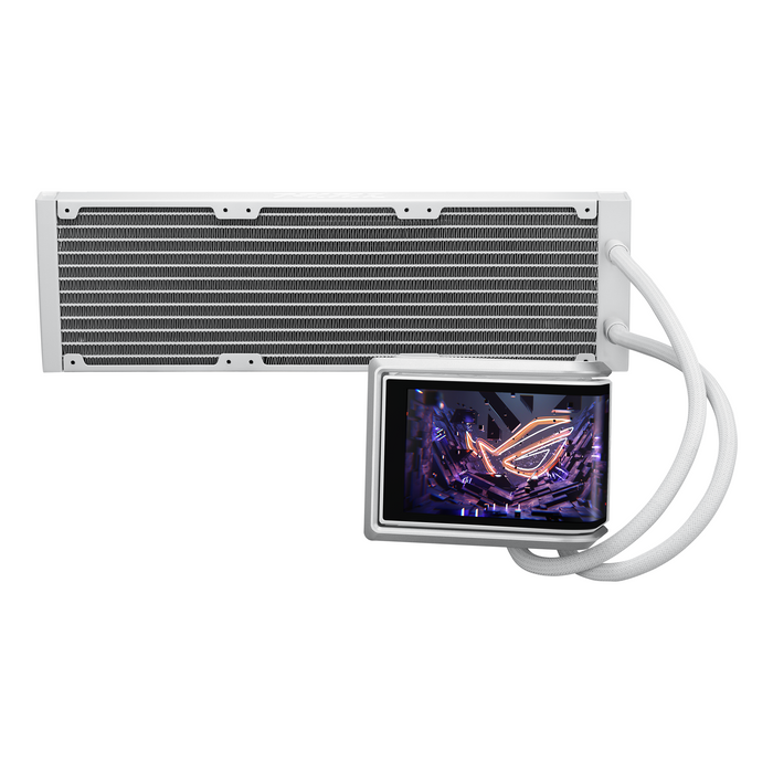 CPU Cooler ASUS ROG Ryuo IV 360 ARGB White Edition 6.67" Curved AMOLED Display