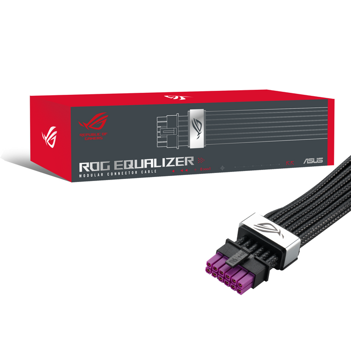 Cable ASUS ROG Equalizer 12V-2x6 ATX 3.1 & PCIe 5.1 - Black