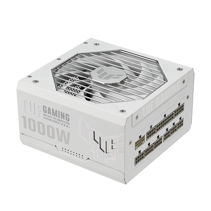 Power supply unit ASUS TUF Gaming White 1000W 80+ Gold PCIe 5.1, Fully Modular