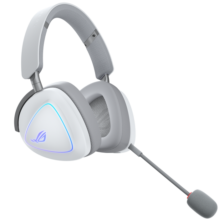 ASUS ROG Delta II White Wireless Gaming Headset - USB-C, Aura Sync RGB