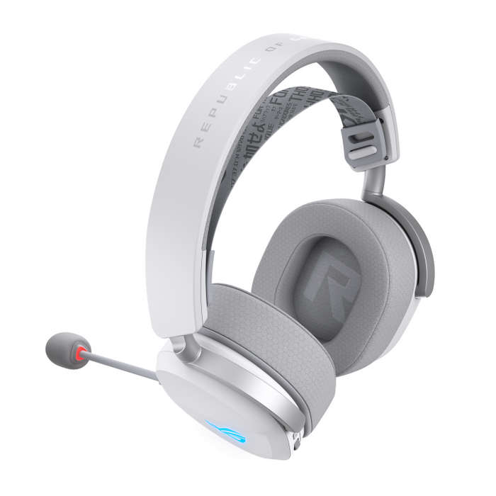 ASUS ROG Pelta White Wireless Gaming Headset - USB-C, Aura Sync RGB