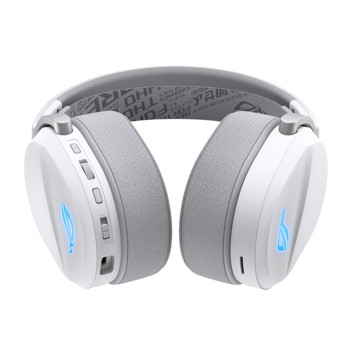 ASUS ROG Pelta White Wireless Gaming Headset - USB-C, Aura Sync RGB