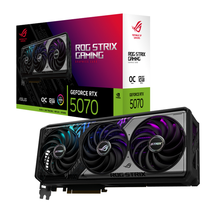 Video card ASUS ROG Strix RTX 5070 OC 12GB GDDR7