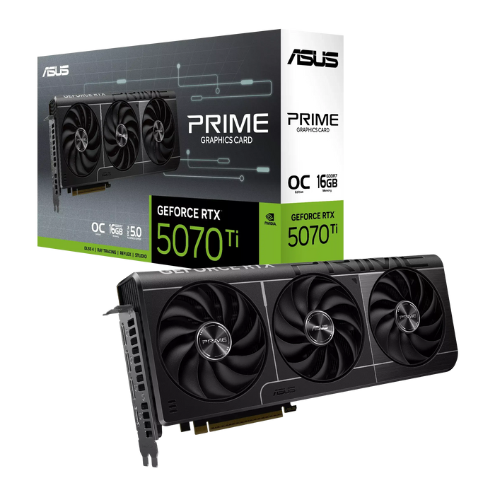 Video card ASUS PRIME RTX 5070 TI OC Edition 16GB GDDR7