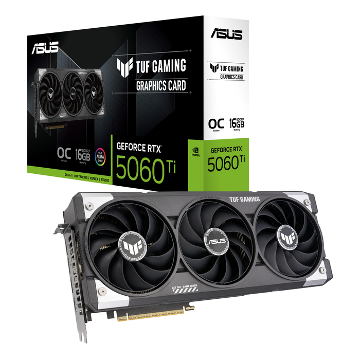 Video card ASUS TUF Gaming RTX 5060 TI OC 16GB GDDR7