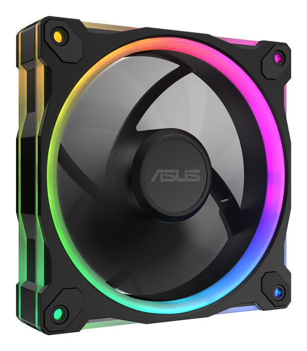 ASUS Prime MR120 Fan ARGB Black 3in1 Computer case 12 cm