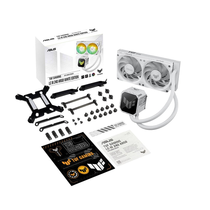 ASUS TUF Gaming LC III 240 ARGB White Edition Processor All-in-one liquid cooler 12 cm