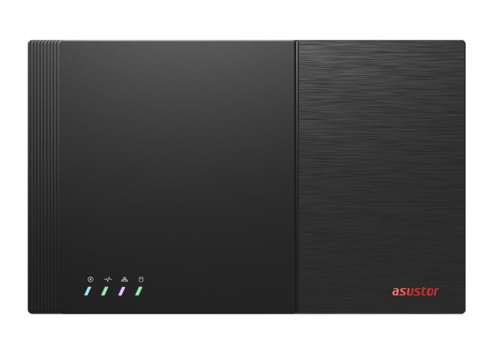 Asustor Flashstor 12 Pro FS6712X, 12 Bay NAS, Quad-Core 2.0GHz, 10GbE Port, 4GB RAM DDR4, twelve M.2 SSD Slots (Diskless), HDMI 2.0b+ Infrared Receiver, Black