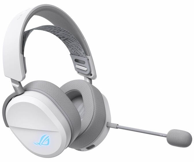 ASUS ROG Pelta White Wireless Gaming Headset - USB-C, Aura Sync RGB