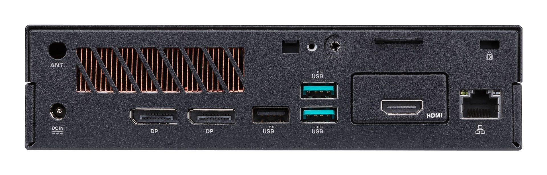 ASUS PB63-B3203AH Intel® Core™ i3 i3-14100 8 GB DDR5-SDRAM 256 GB SSD Windows 11 Pro Mini PC Black