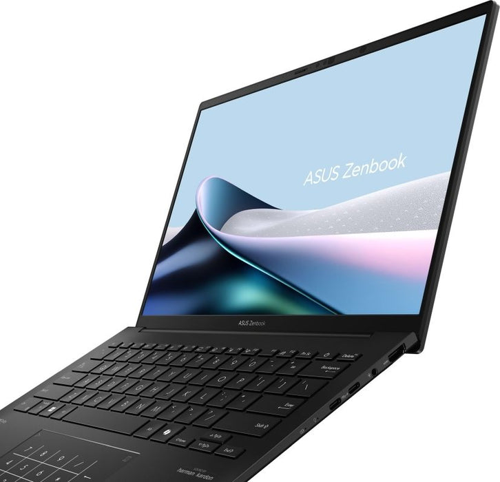Asus Zenbook UM3406GA-QD008WNA, AMD Ryzen AI 7 445 ,2.0GHz (14MB Cache, up to 4.6GHz, 6 cores, 12 Threads), 14.0 OLED WUXGA(WU) 1920X1200 16:10,LPDDR5X 32GB ( on board ),1TB  SSD G4, Windows 11,  Jade Black, Sleev, no adapter