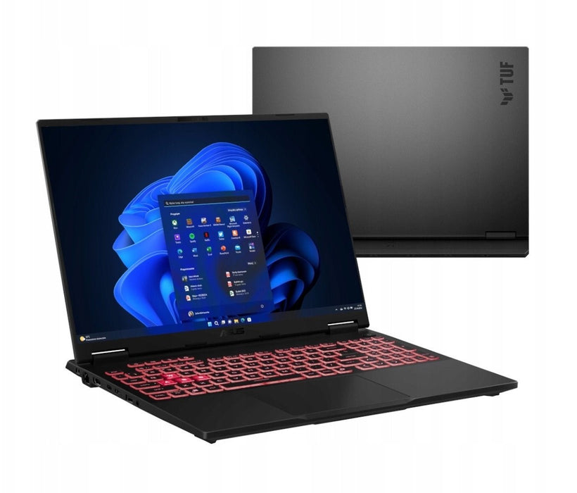 ASUS TUF Gaming A16 FA608UH-R7165W Laptop AMD Ryzen 7 260 16" FHD+ 16 GB DDR5 512 GB SSD NVIDIA GeForce RTX 5050 Windows 11 Home Jaeger Grey