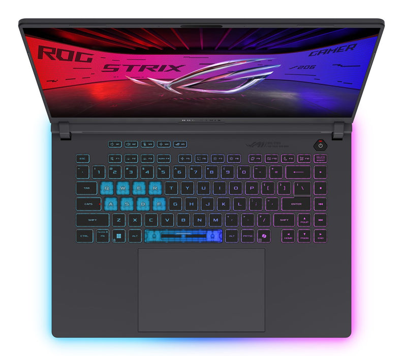 ASUS ROG Strix G16 G615LW-U9321W Intel Core Ultra 9 275HX Laptop 40.6 cm (16") WQXGA 32 GB DDR5-SDRAM 1 TB SSD NVIDIA GeForce RTX 5080 Wi-Fi 7 (802.11be) Windows 11 Home Grey