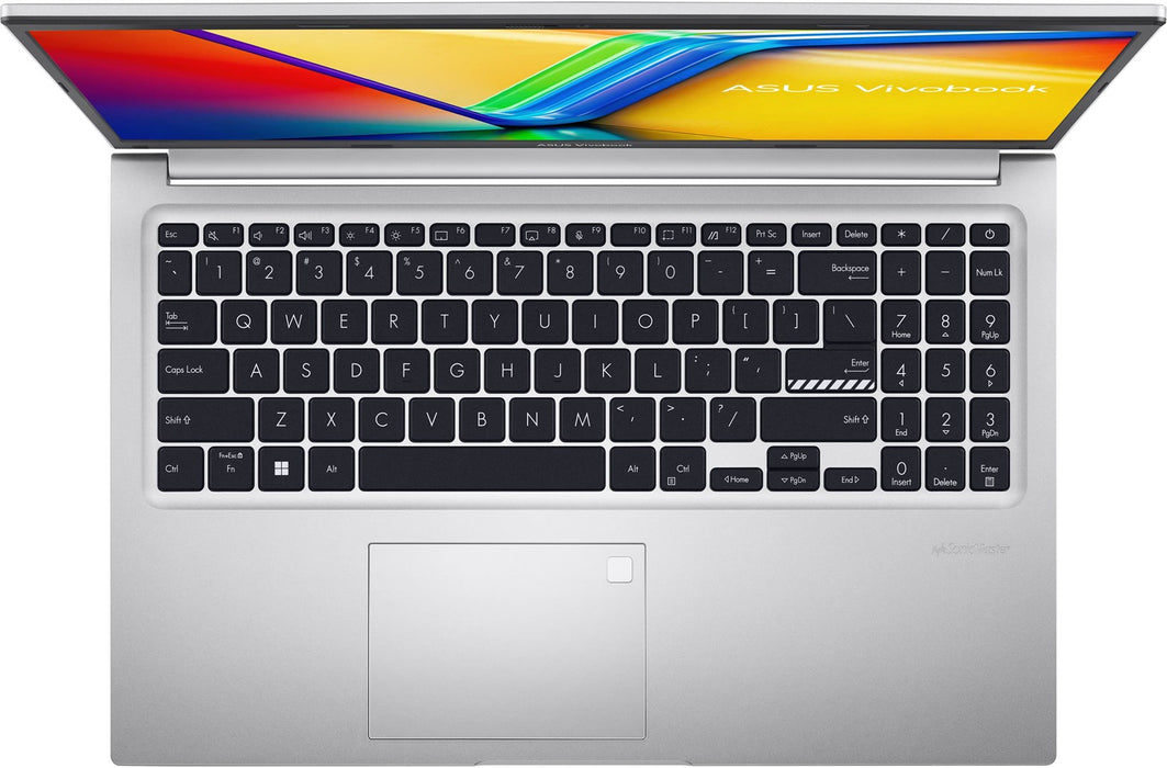 ASUS Vivobook 15 M1502YA-BQ336W AMD Ryzen™ 5 7430U Laptop 39.6 cm (15.6") Full HD 16 GB DDR4-SDRAM 512 GB SSD Wi-Fi 6E (802.11ax) Windows 11 Home Silver