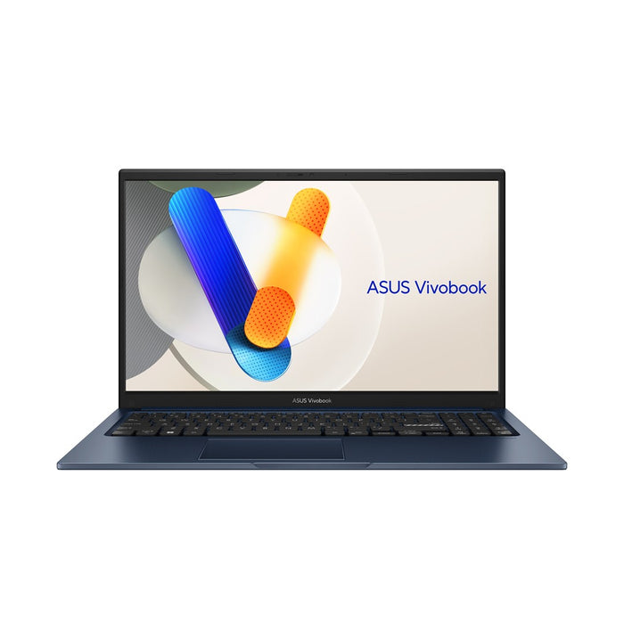 ASUS Vivobook 15 X1504VA-BQ4291 Core i5-120U 15.6" FHD IPS-level display 60Hz 250 nits AG 16GB DDR5 512GB SSD Intel Graphics WLAN + Bluetooth 720p webcam 42Wh battery No OS Quiet Blue