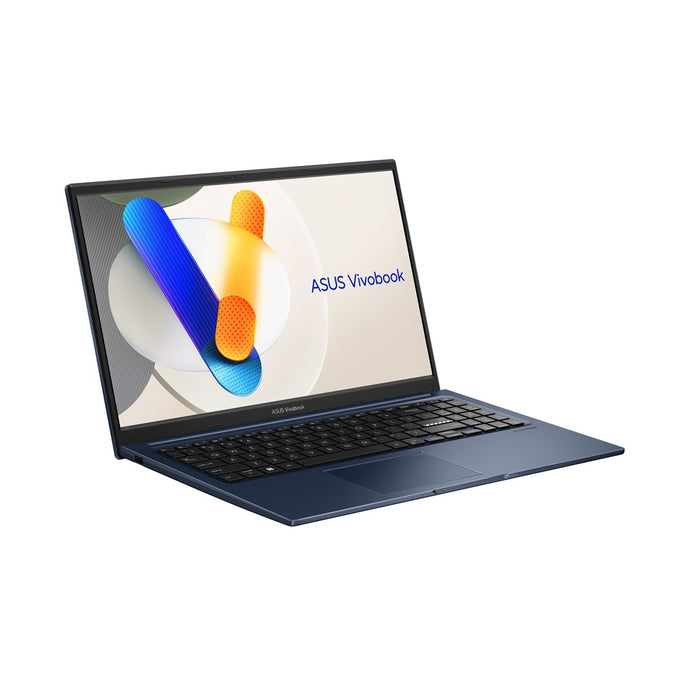 ASUS Vivobook 15 X1504VA-BQ4283W Core i5-120U 15.6" FHD IPS-level display 60Hz 250 nits AG 16GB DDR5 512GB SSD Intel Graphics WLAN + Bluetooth 720p webcam 42Wh battery Windows 11 Quiet Blue