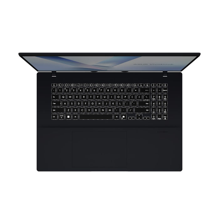 ASUS Vivobook 18 M1807GA-S8005 Ryzen AI 5 430 18.0" WUXGA IPS-level panel 144Hz 300 nits AG 16GB DDR5 512GB SSD Radeon graphics WLAN + Bluetooth 1080p webcam 70Wh battery No OS Quiet Blue