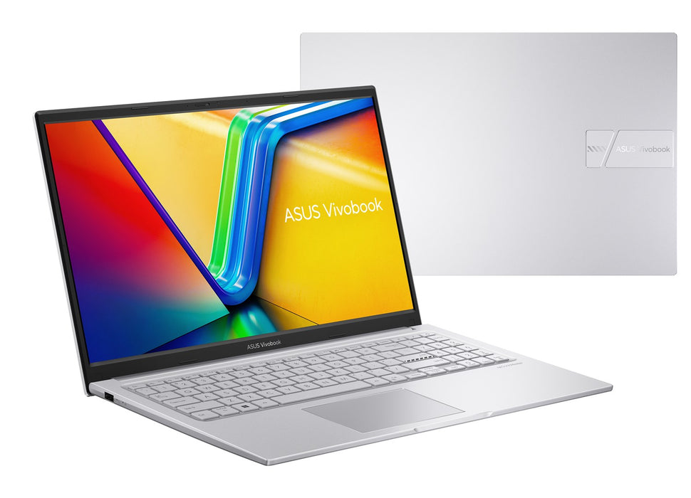 ASUS Vivobook 15 X1504VA-BQ4284W Core 5 120U 15.6" FHD IPS-level panel 60Hz 250 nits AG 16GB DDR5 512GB SSD Intel Graphics 720p webcam 42 WHrs Windows 11 Cool Silver