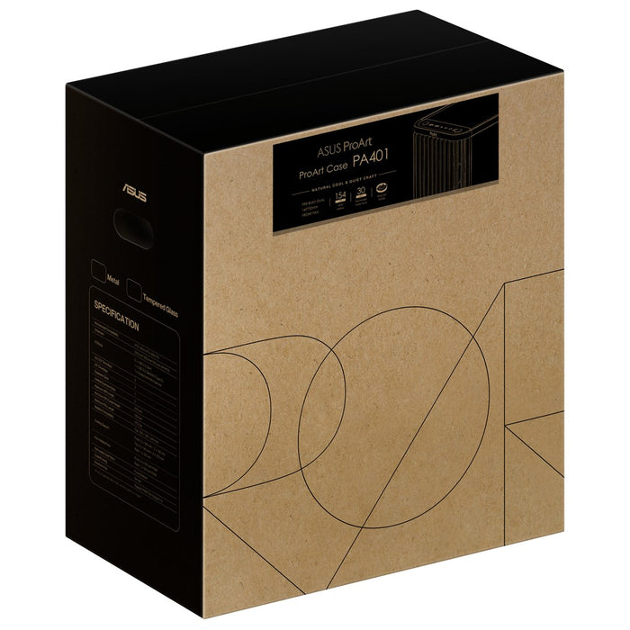 Box ASUS ProArt PA401 Wood Edition - Metal Panel