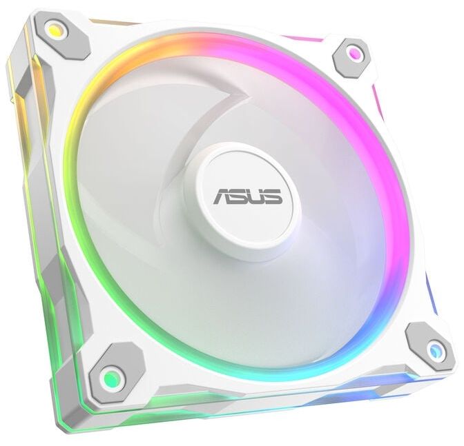 Fan Set 3 in 1 ASUS PRIME MR120 ARGB Reverse White Edition