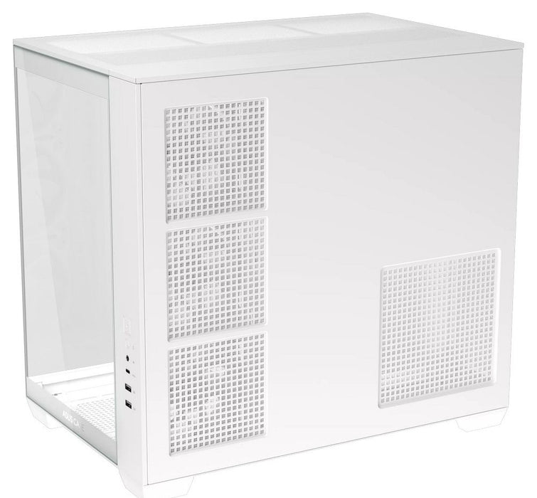 Box ASUS A32 PLUS Tempered Glass + 4 ARGB Fans - White