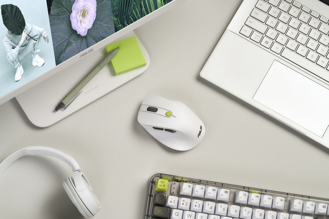 ASUS MD105 /VT-GN mouse Universal Right-hand RF Wireless + Bluetooth 2400 DPI