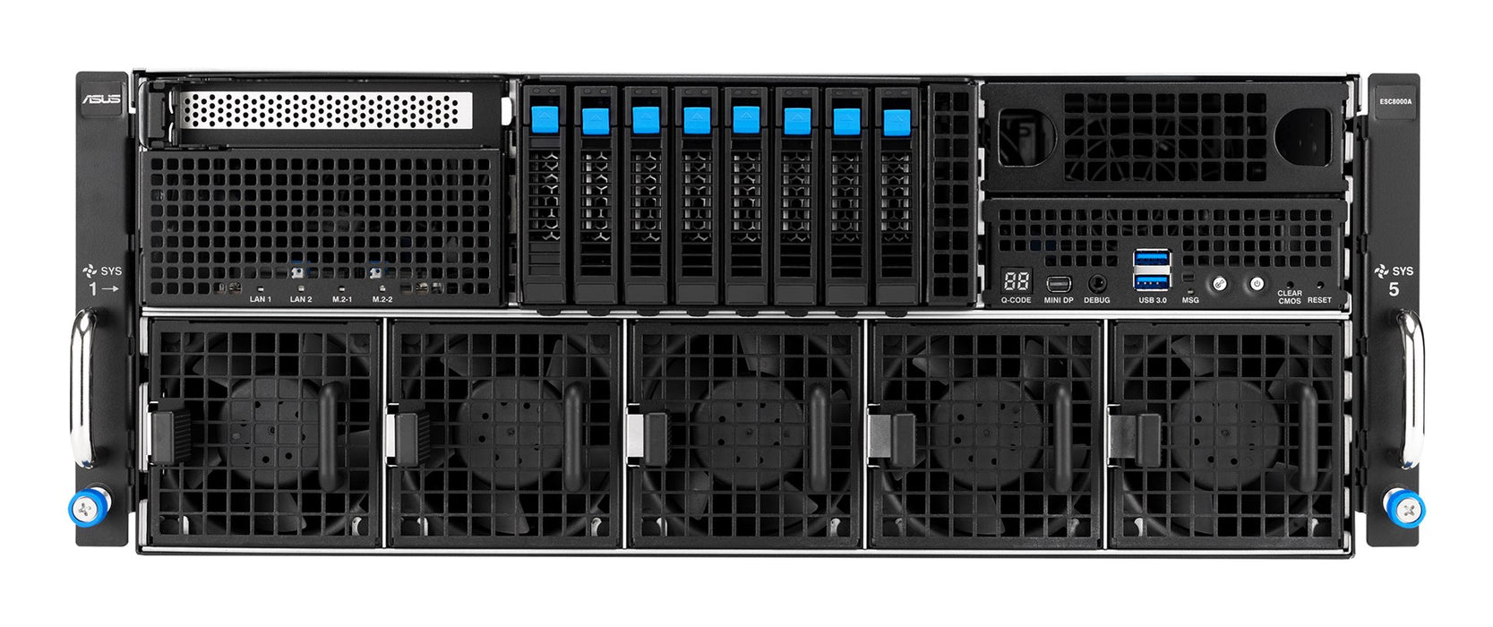 ASUS ESC8000A-E13 LGA 6096 Rack (4U) Silver