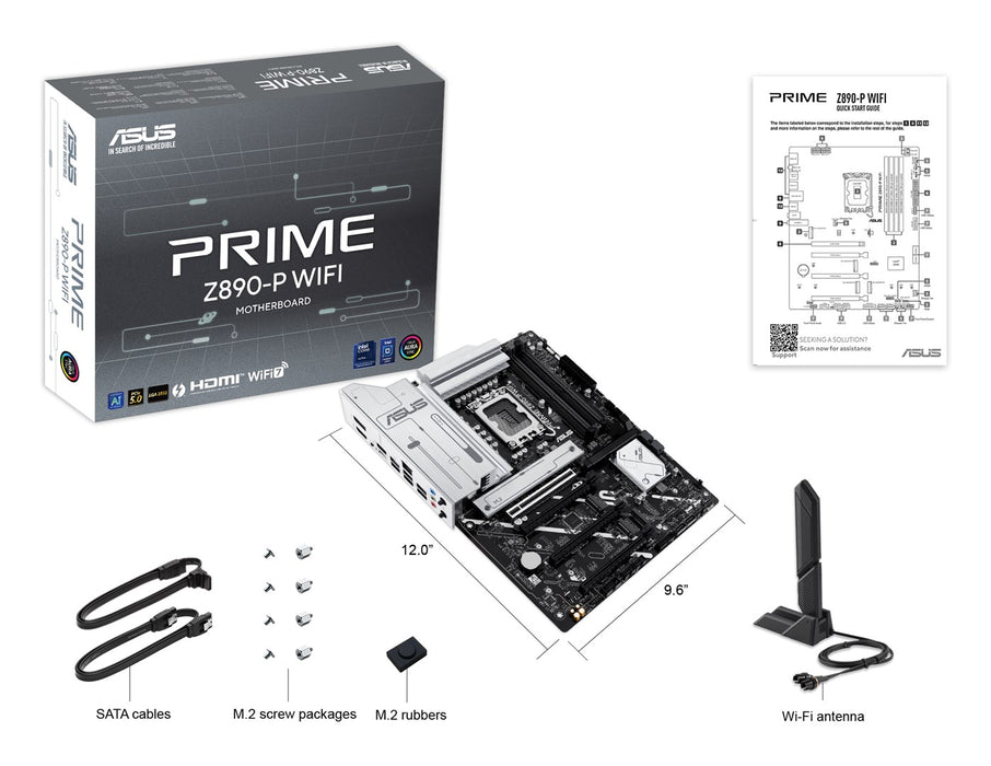 Motherboard ASUS PRIME Z890-P WIFI, LGA 1851