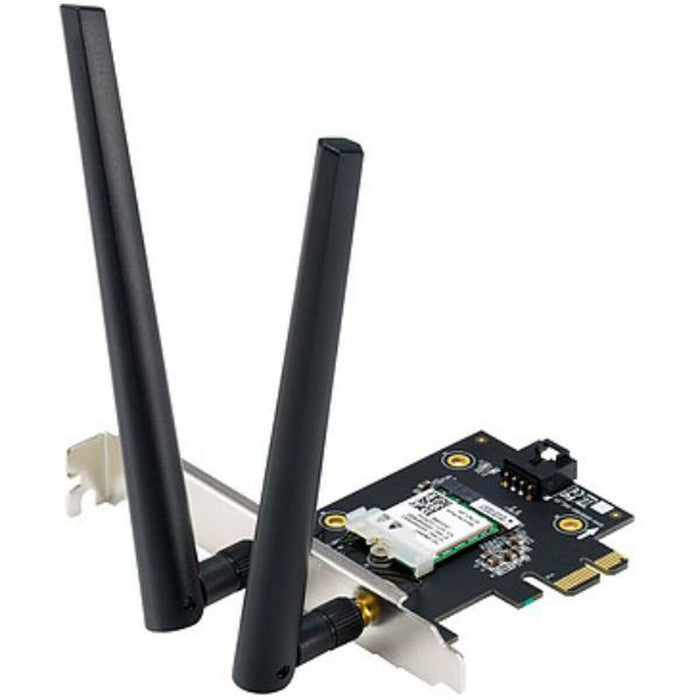 Asus PCI-E Adapter, PCE-AXE5400, AXE5400, Tri-Band, Bluetooth 5.2, WPA3, OFDMA, MU-MIMO