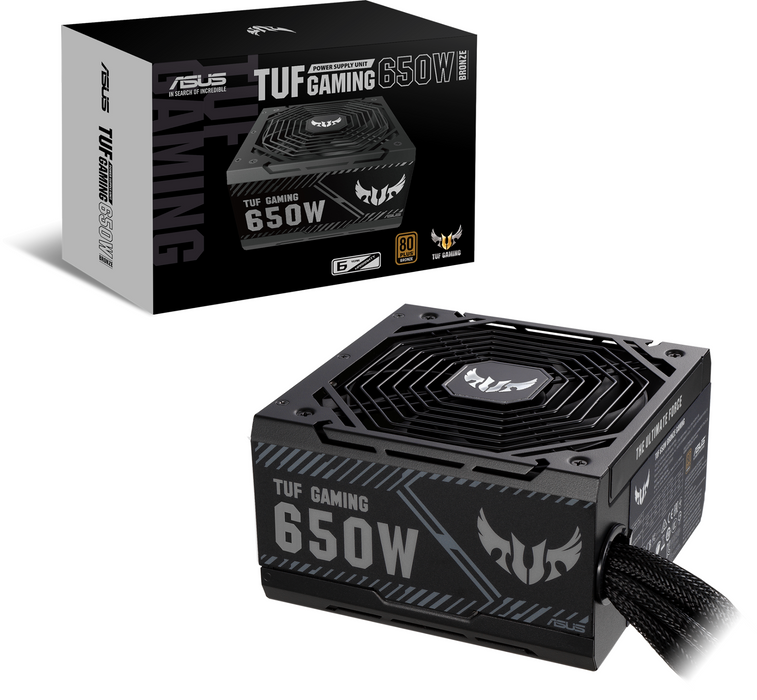 Power supply unit ASUS TUF Gaming 650W, 80+ Bronze
