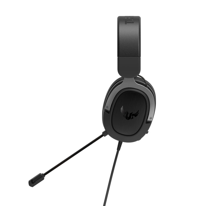 Gaming headphones ASUS TUF Gaming H3 Gun Metal, 7.1 Virtual Surround Sound