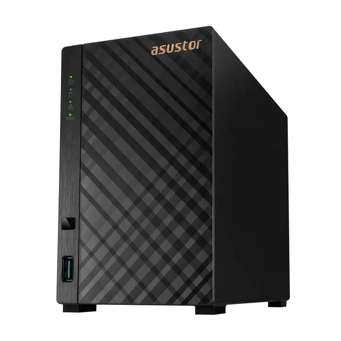 Asustor AS1102TL NAS/storage server Mini Tower Realtek RTD1619B 1 GB DDR4 TB ADM Black - NAS files hardware
