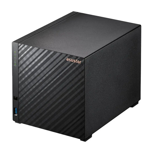 Asustor AS1104T 4 bay NAS Realtek RTD1296 Quad-Core 1.4GHz 1GB DDR4 (not expandable) 2.5GbE x1 USB3.2 Gen1 x2 WOW (Wake