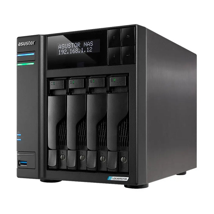 Asustor LOCKERSTOR 4 Gen2 (AS6704T) NAS Desktop Intel® Celeron® N N5105 4 GB DDR4 TB ADM Black - NAS files hardware