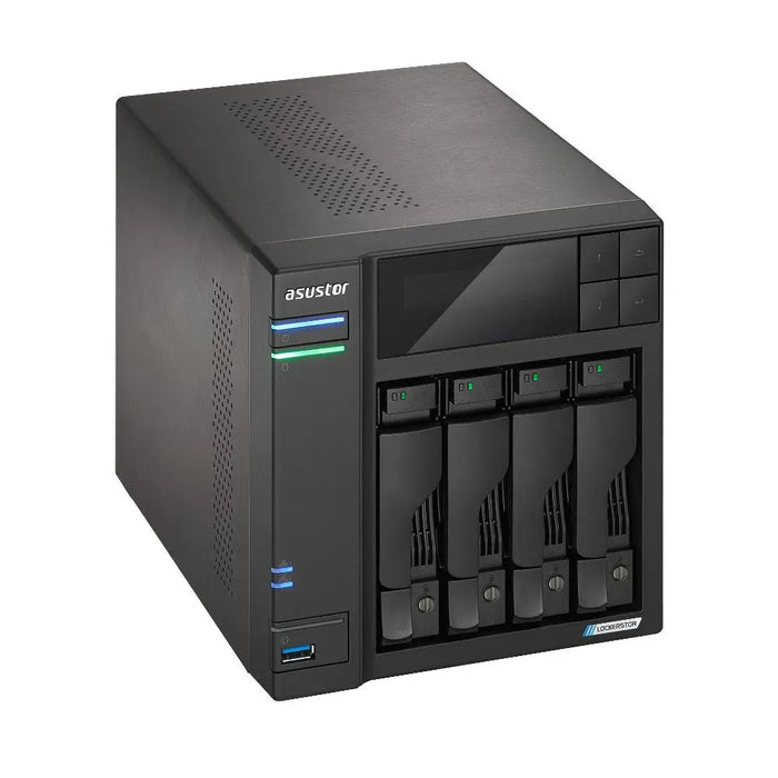 Asustor LOCKERSTOR 4 Gen2 (AS6704T) NAS Desktop Intel® Celeron® N N5105 4 GB DDR4 TB ADM Black - NAS files hardware