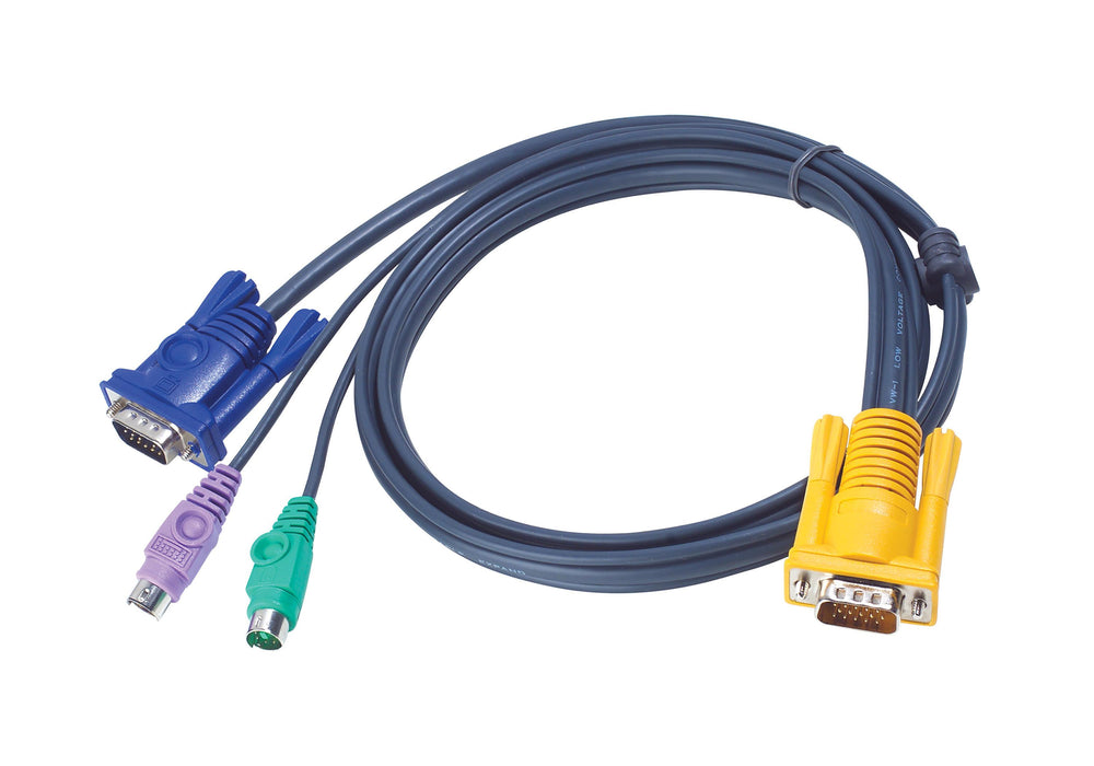 KVM cable ATEN 2L-5210P, PS/2 KVM to 3in1 SPHD, 10 m