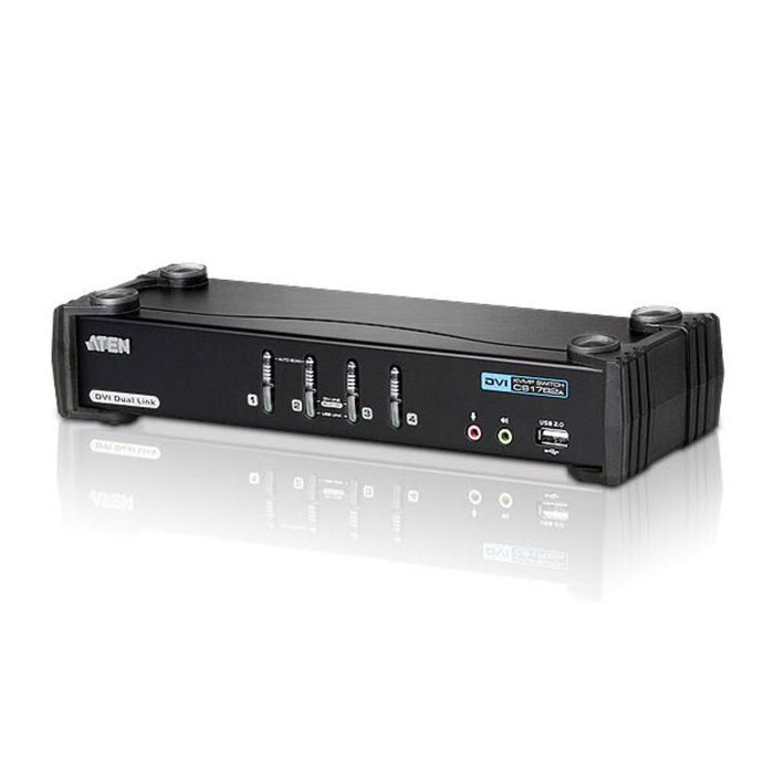 KVMP switch ATEN CS1784A, 4-port, USB, DVI Dual Link, Audio