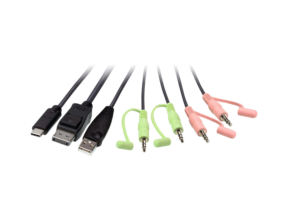 KVM switch ATEN CS52DP, Dual port USB-C DisplayPort