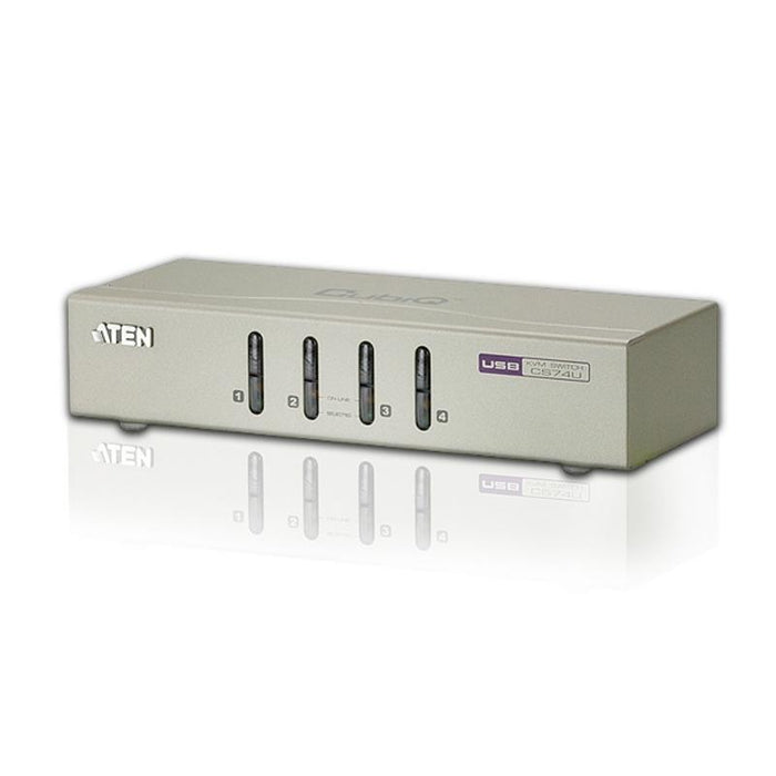 KVMP switch, ATEN CS74U, 4-port