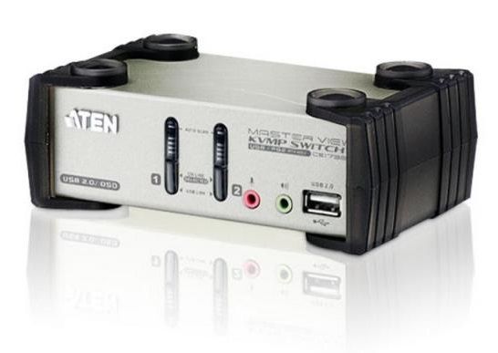 KVMP switch, ATEN CS1732B, 2-port
