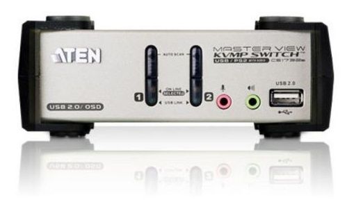 KVMP switch, ATEN CS1732B, 2-port
